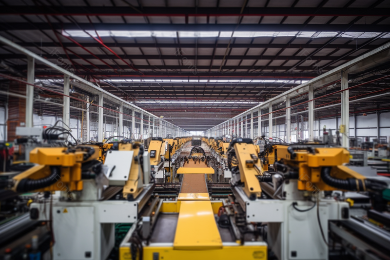 机械臂智能无人生产线生产车间,高清,摄影图,摄影图片,图片大全,摄影图免费下载